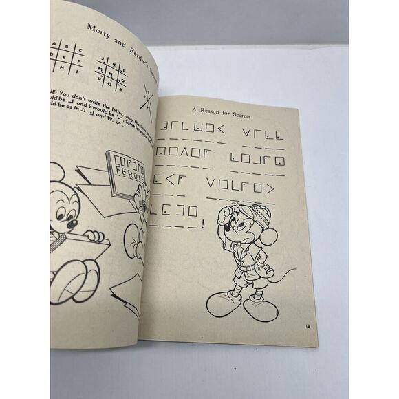 Vintage Whitman Walt Disney Fun Book: Set of 3 Mickey Mouse x2 , Pluto, NEW 1977 - Picture 11 of 12